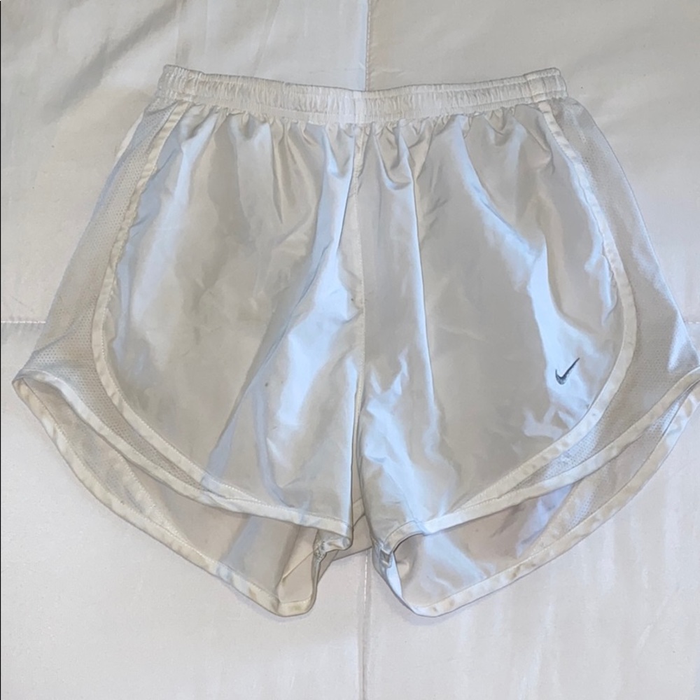 White Nike Shorts
